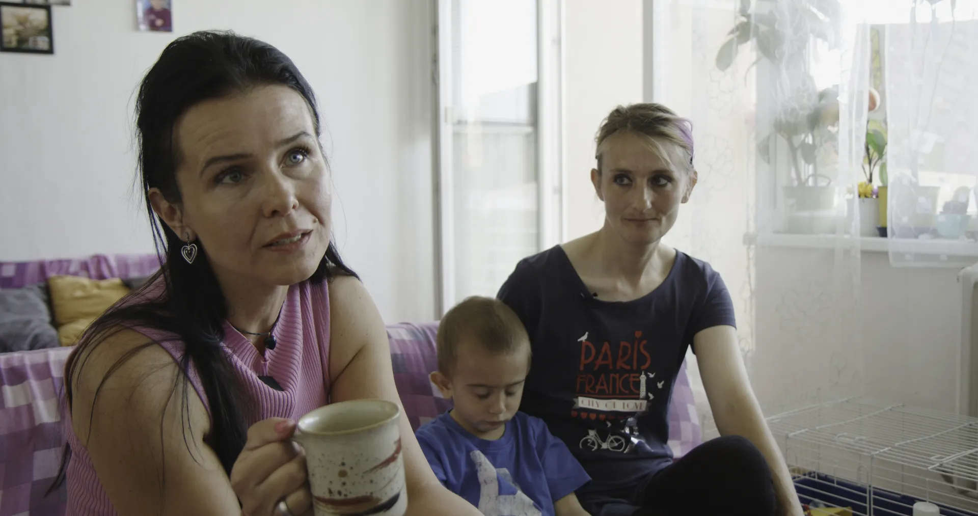 Domov základ života — záběr z filmu